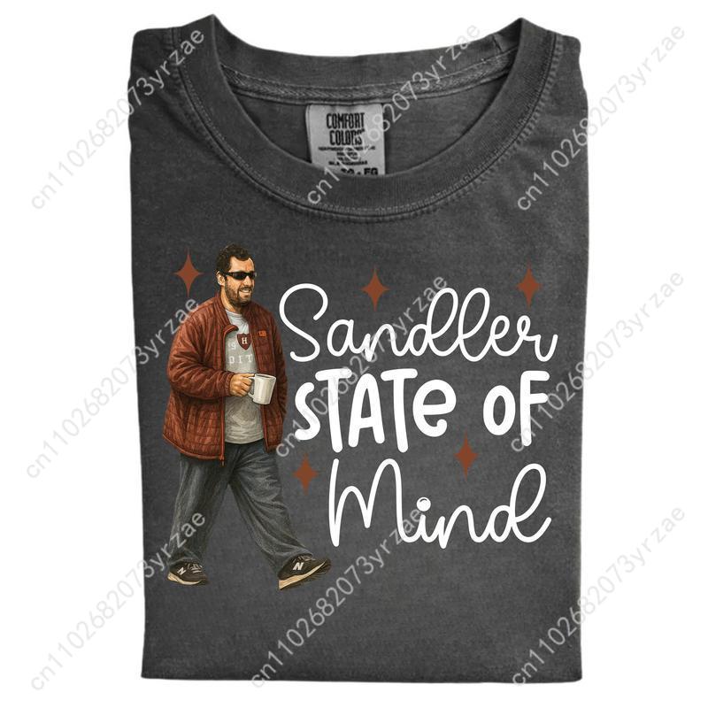 Linen Shirt Breathable - Retro Tshirt Sandler State of Mind