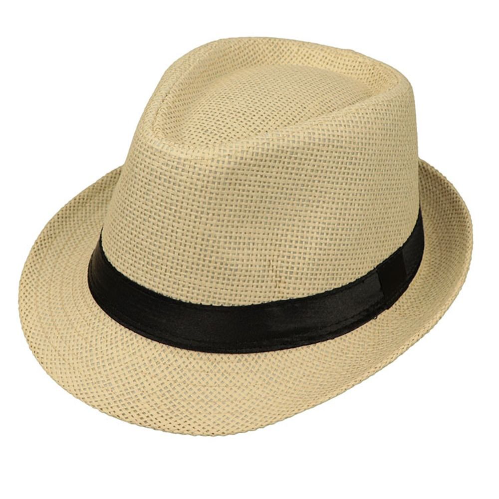 Bucket Hat Straw - Large Adjustable Hiking Cotton linen Sun