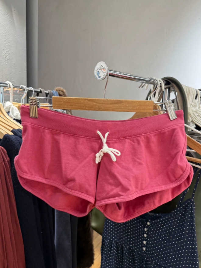 New Rose Pink Cotton Short Pan - Short Linen Drawstring reseña y precio