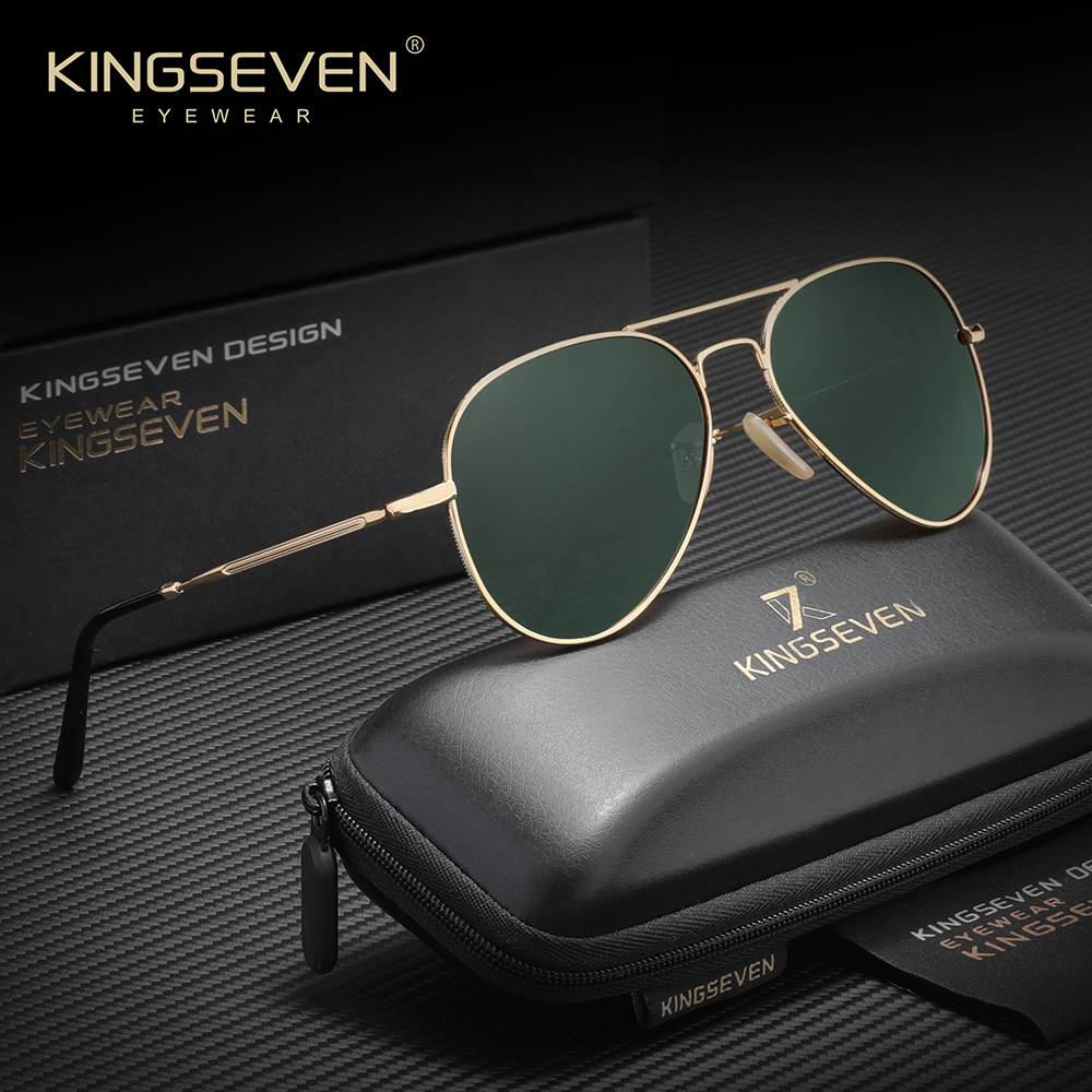KINGSEVEN Men Polarized Sungla - Sunglasses Aviator Polarized reseña y precio