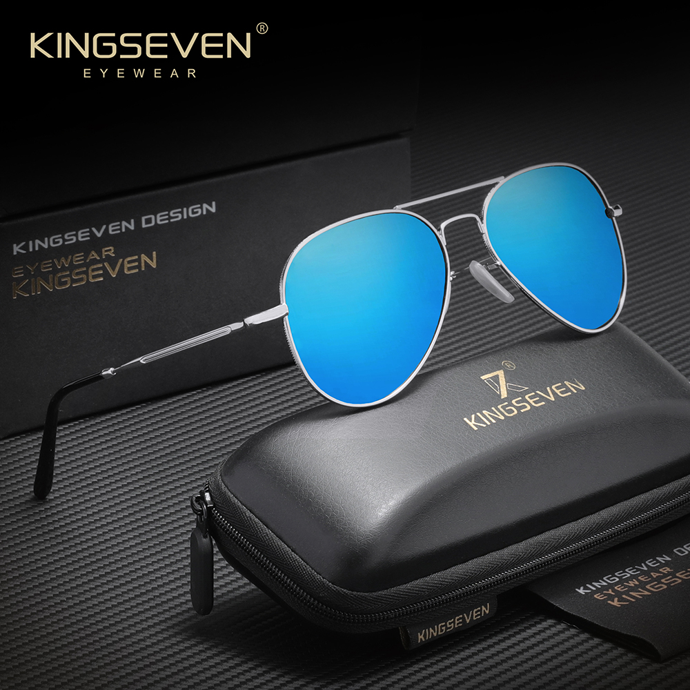KINGSEVEN Men Polarized Sungla - Sunglasses Aviator Polarized reseña y precio