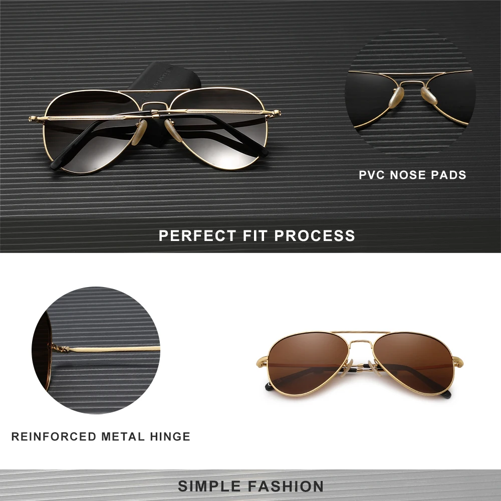 KINGSEVEN Men Polarized Sungla - Sunglasses Aviator Polarized reseña y precio