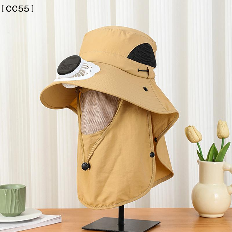 Men Fan Hat With Solar Panel W - Bucket Hat Straw reseña y precio