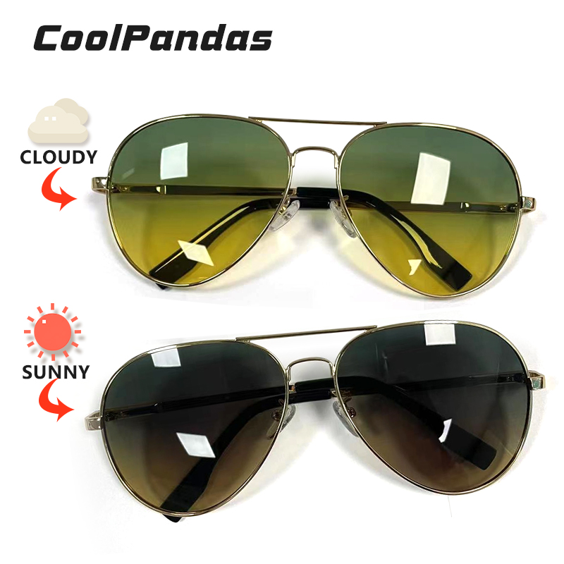 Photochromic Sunglasses Men Po - Sunglasses Aviator Polarized reseña y precio