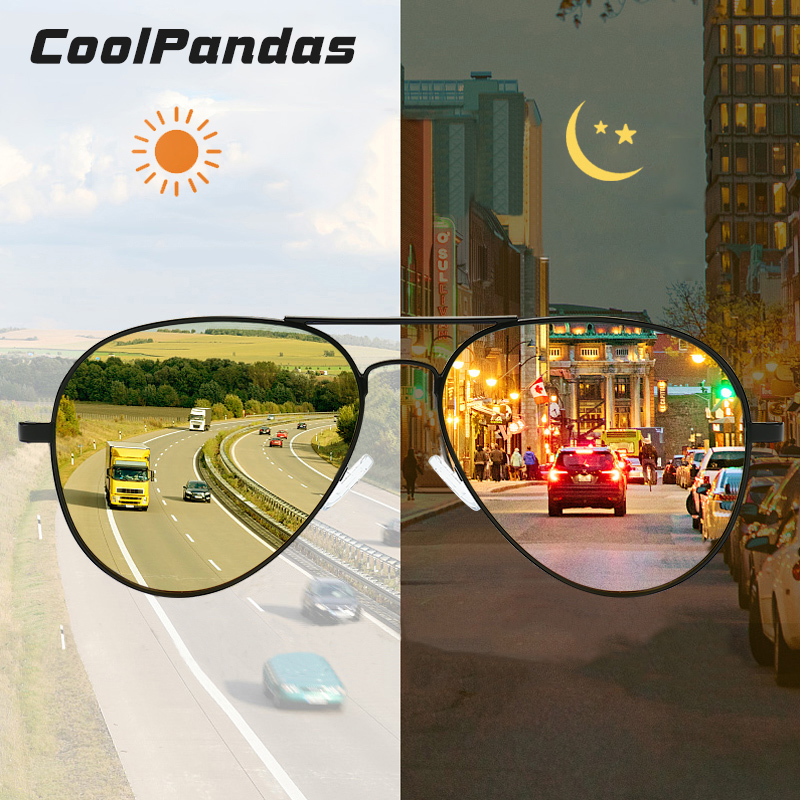 Photochromic Sunglasses Men Po - Sunglasses Aviator Polarized reseña y precio