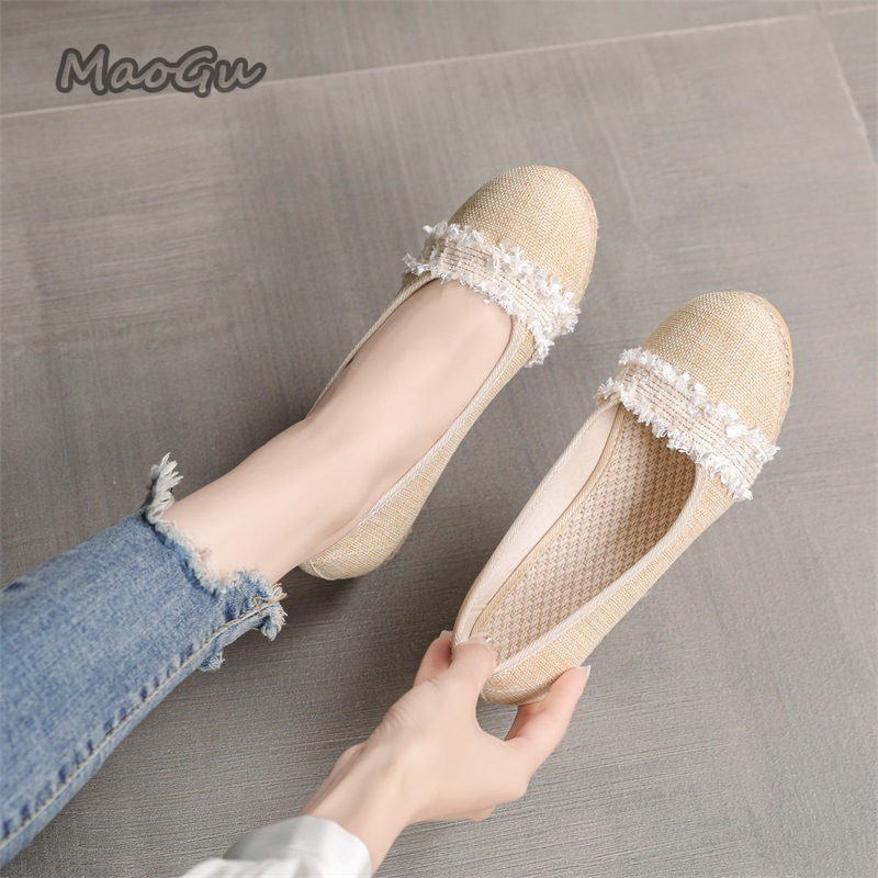 Women's Espadrille Wedges Shoe - Espadrille Slip On reseña y precio