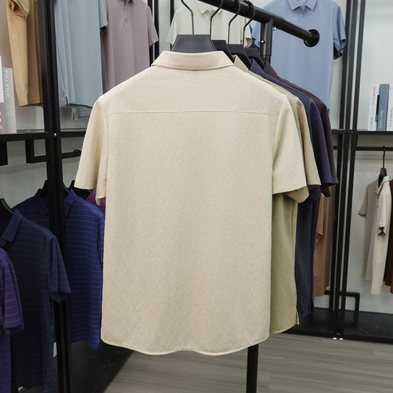2026 New Men's Short Sleeve Po - Polo Shirt Pique reseña y precio