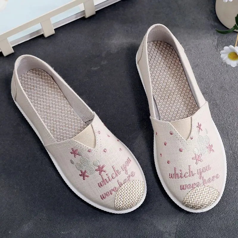Kawaii Slip on Round Toe Cute  - Espadrille Slip On reseña y precio