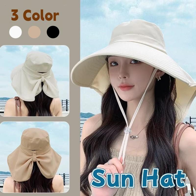 Outdoor UV Anti Neck Protectio - Bucket Hat Straw reseña y precio
