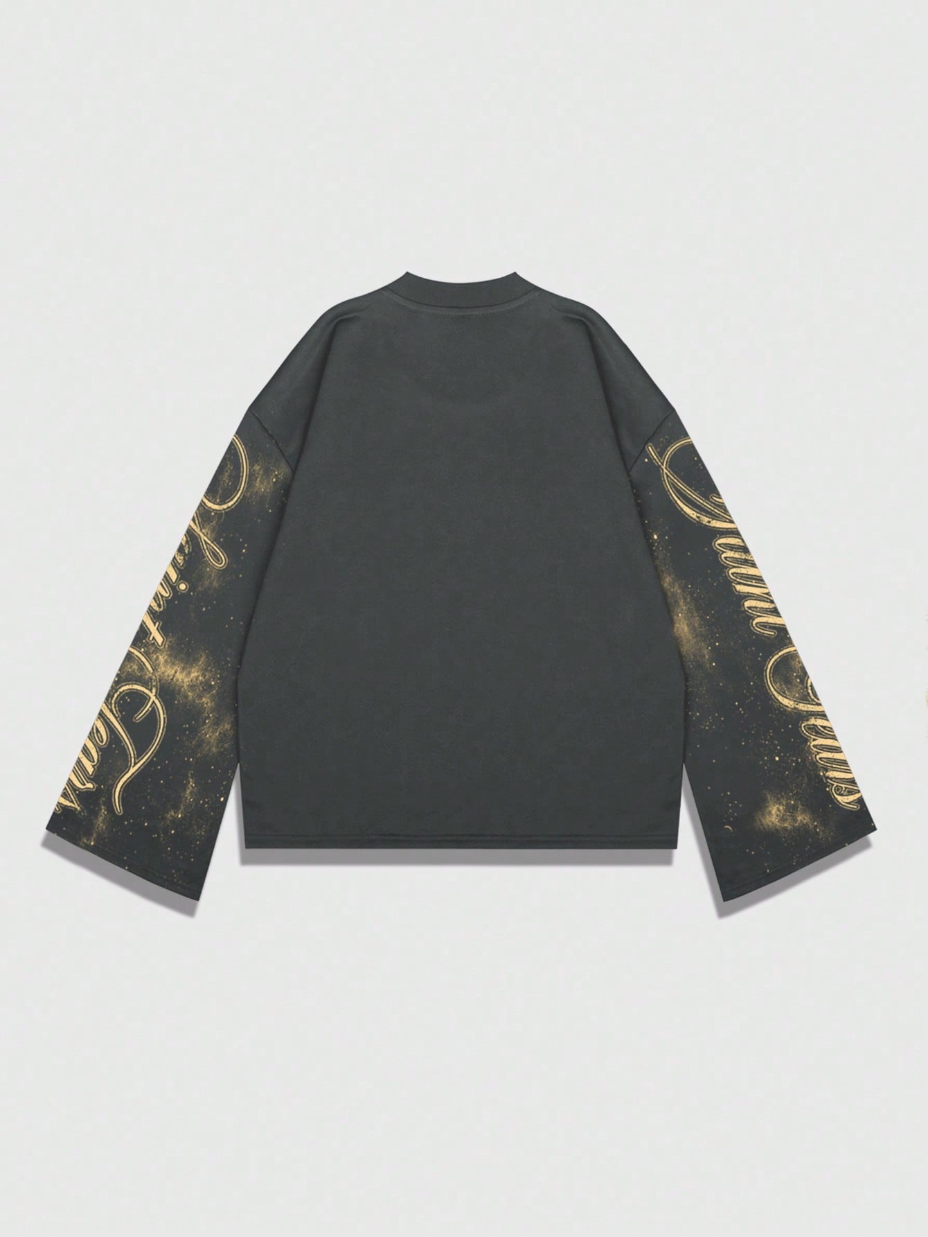 Men's Oversized Long Sleeve Gr - Tee Graphic Print reseña y precio