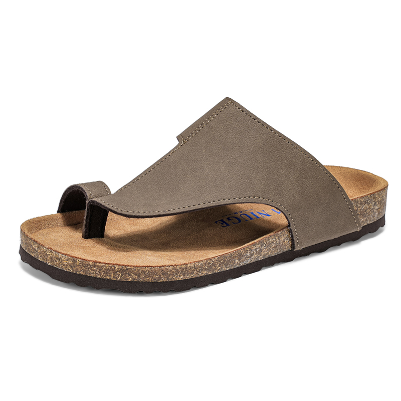 Summer Plus Big Size 48 49 Cor - Flip Flop Leather Men reseña y precio
