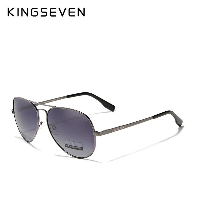 KINGSEVEN Men Vintage Aluminum - Sunglasses Aviator Polarized reseña y precio