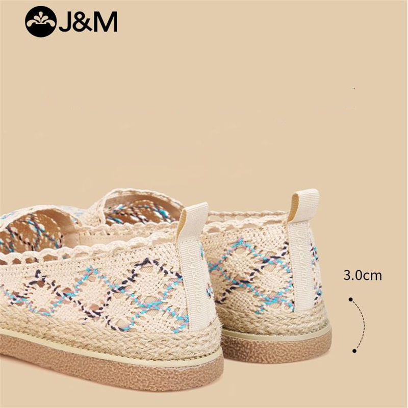 2025 J&M Shoes Women Loafers F - Espadrille Slip On reseña y precio