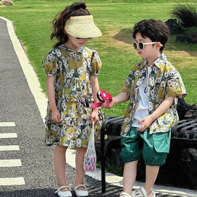 Vintage Floral Short Sleeve Sh - Resort Shirt Floral reseña y precio