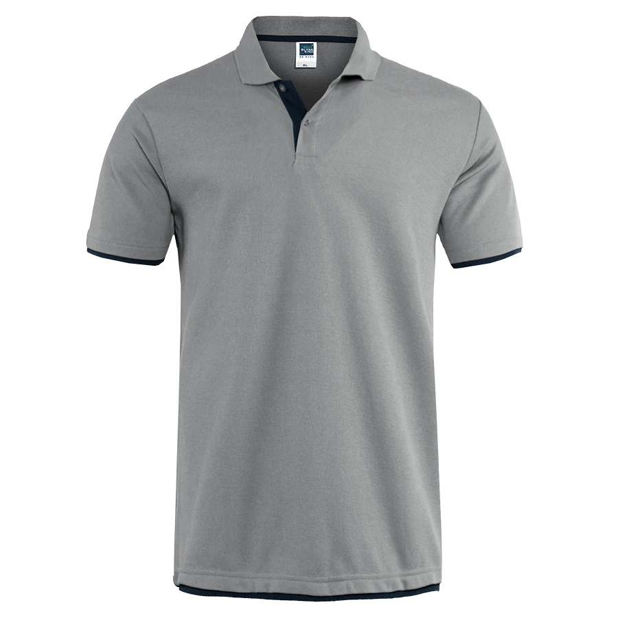 95% Cotton T Shirt Men Summer  - Polo Shirt Pique reseña y precio
