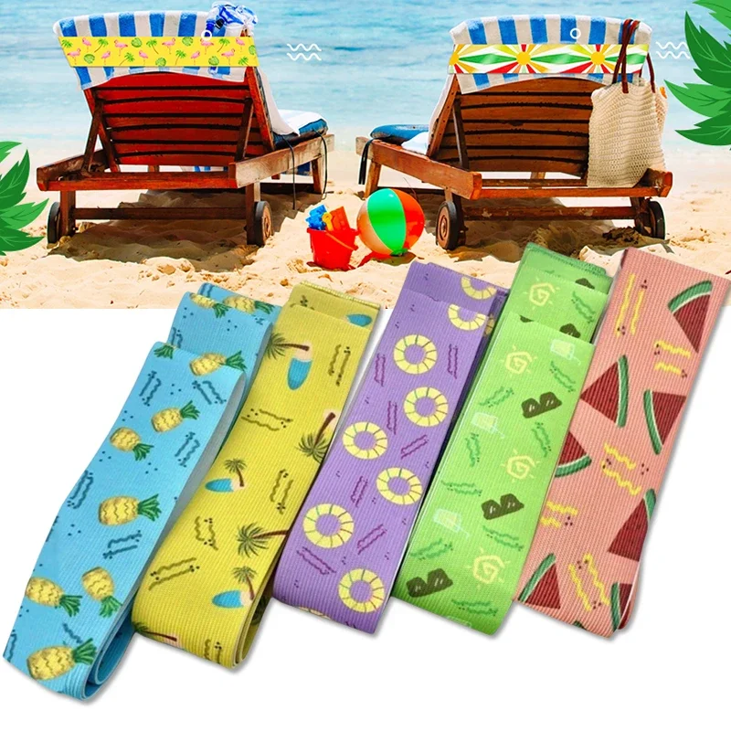 5Pcs  Large Towel Bands for Be - Beach Towel Large reseña y precio