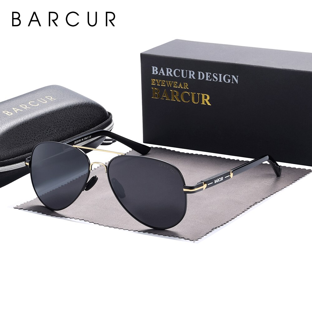 BARCUR Polarized Mens Sunglass - Sunglasses Aviator Polarized reseña y precio