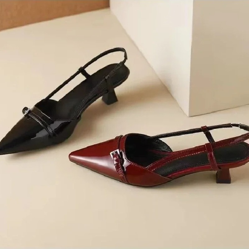 Women Sandals Fashion Pointed  - Casual Sandal Leather reseña y precio