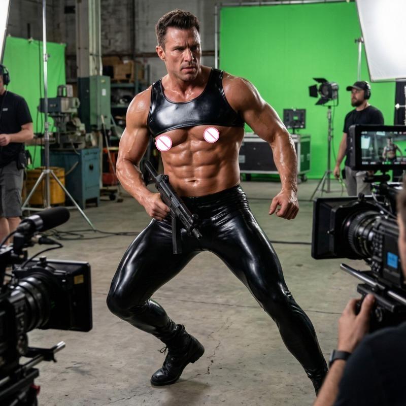 Solid Latex Vest Tight Short T - Tank Top Muscle reseña y precio