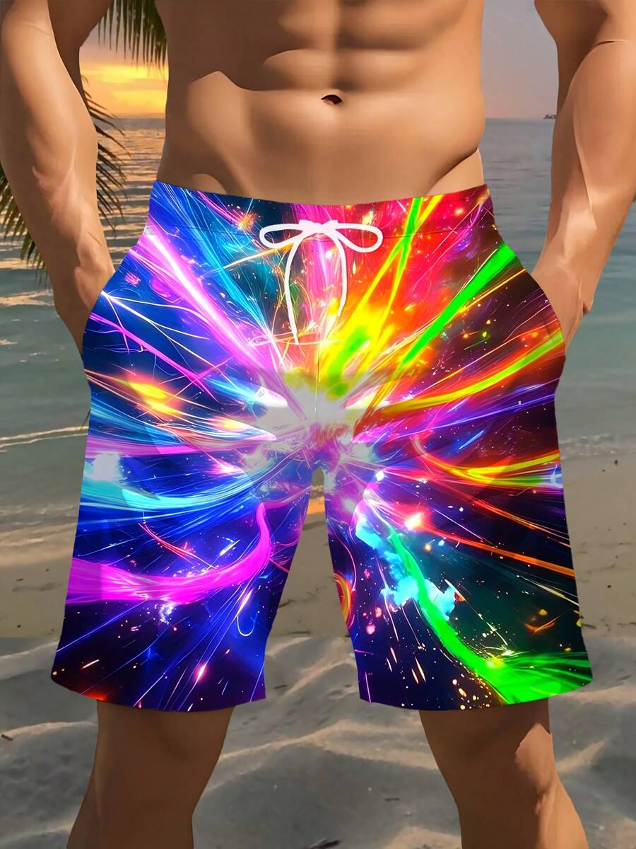 Mens Quick-Dry Beach Shorts Wi - Swim Trunk Quick Dry reseña y precio