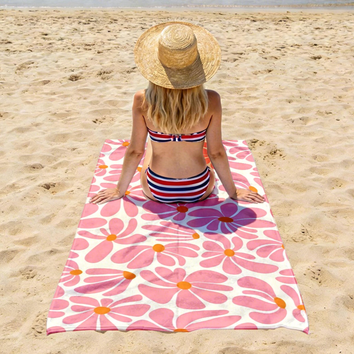 Luxury Oversized Beach Towel | - Beach Towel Large reseña y precio