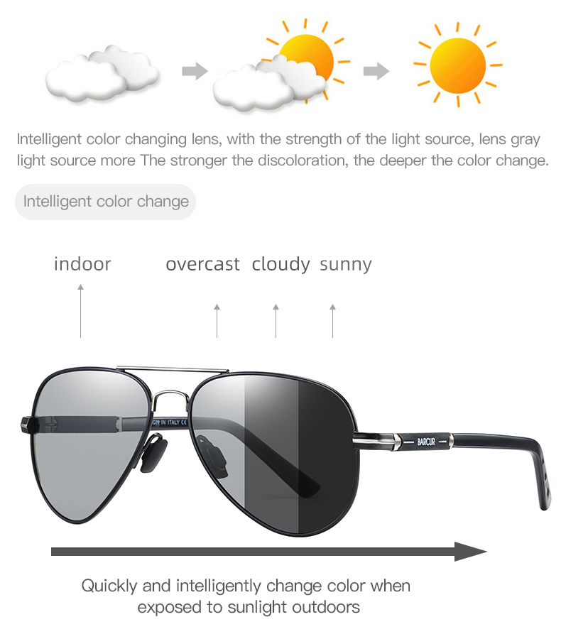 BARCUR Polarized Mens Sunglass - Sunglasses Aviator Polarized reseña y precio