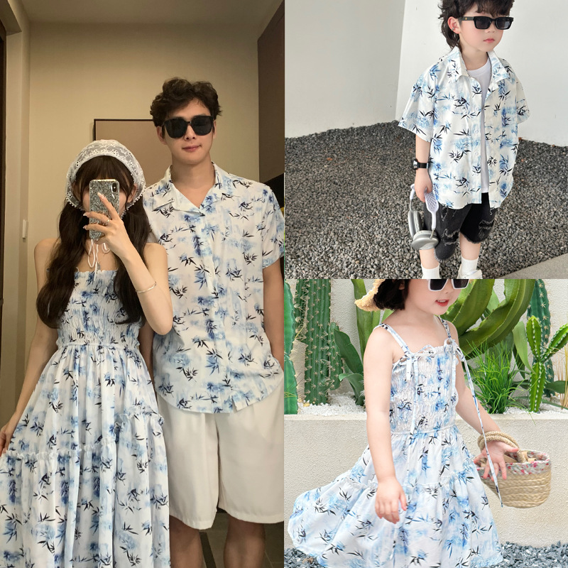 Resort Couple Look Parents and - Resort Shirt Floral reseña y precio
