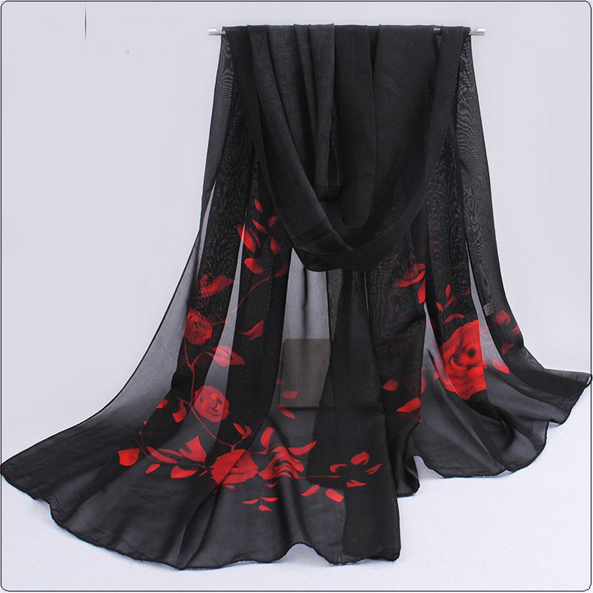 1pcs Chiffon Scarf Simple Eleg - Beach Towel Large reseña y precio