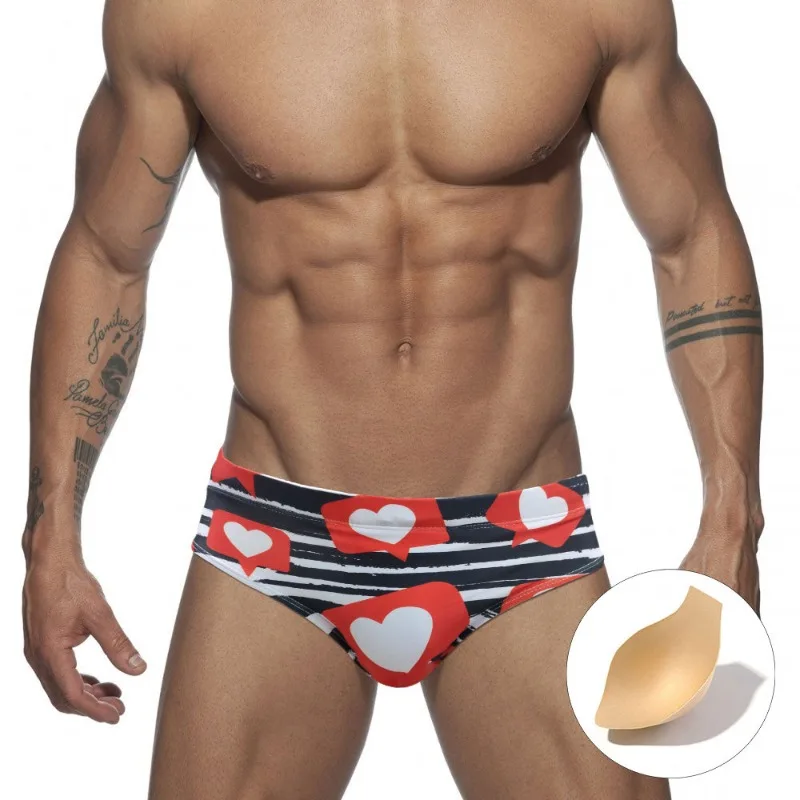 Men Swimming Trunks Push Pad S - Trunks Board Surf reseña y precio