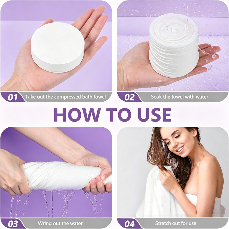 Disposable Bath Towels Compres - Beach Towel Large reseña y precio