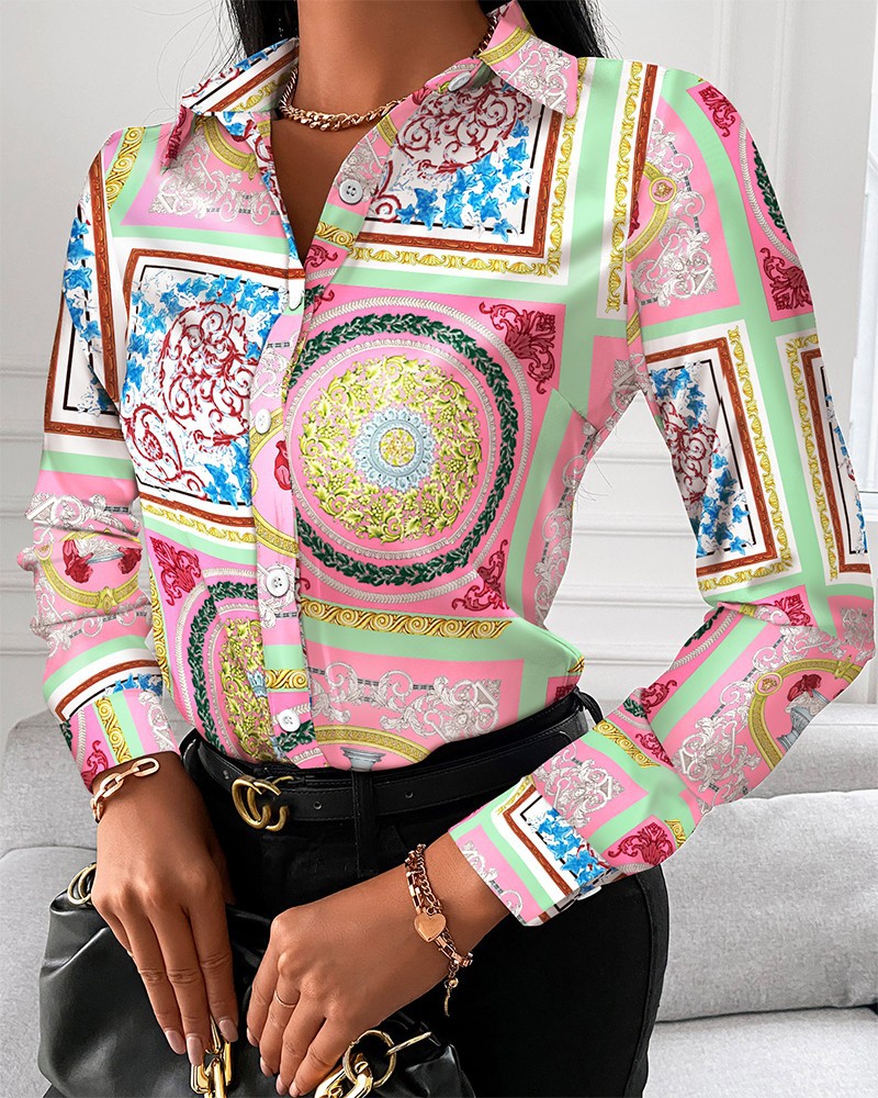 Women Fashion Wild Shirts Chai - Shirt Camp Collar reseña y precio
