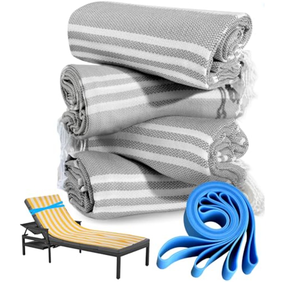 Packs Turkish Beach Towel Bath - Beach Towel Large reseña y precio