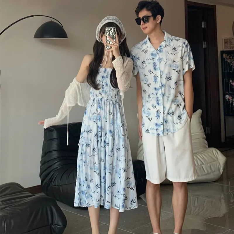 Resort Couple Look Parents and - Resort Shirt Floral reseña y precio