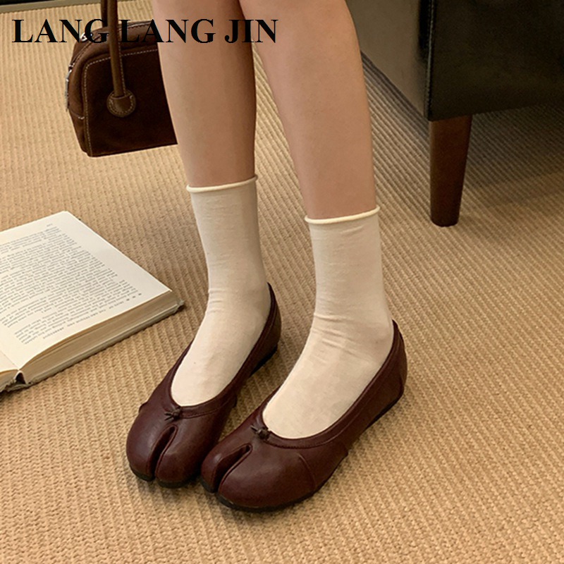 Spring Split Toe Women Ballet  - Espadrille Slip On reseña y precio