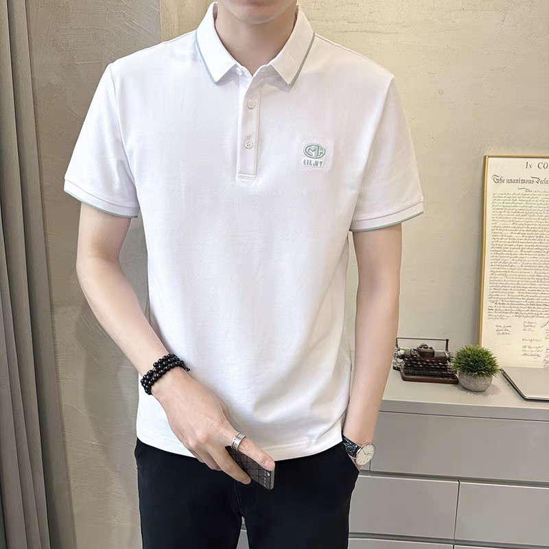 New Men's Polo Shirt Summer Sh - Polo Shirt Pique reseña y precio