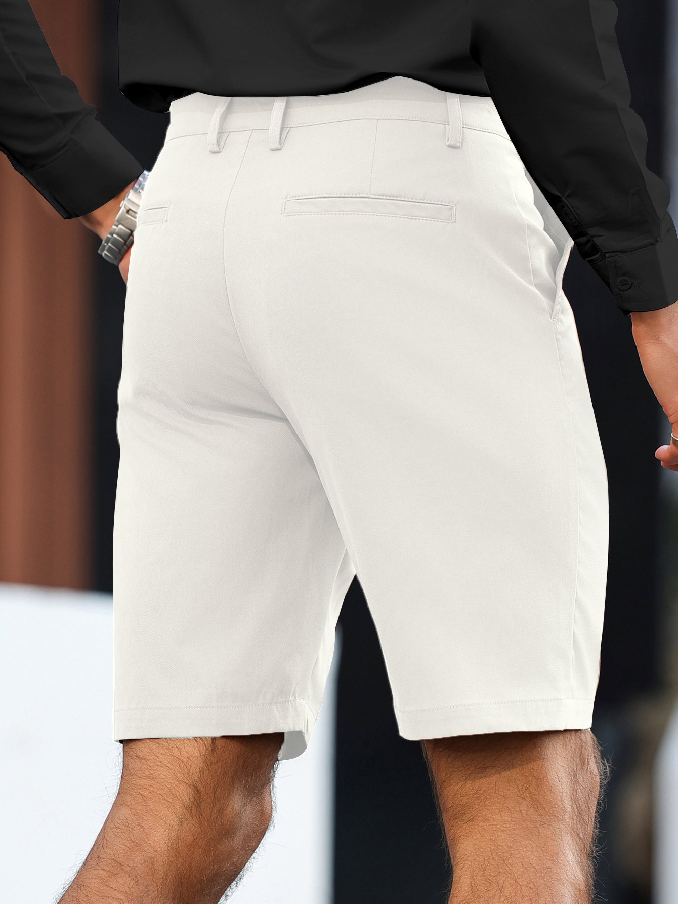 Men's Summer Stretch Chino Sho - Shorts Chino Slim reseña y precio