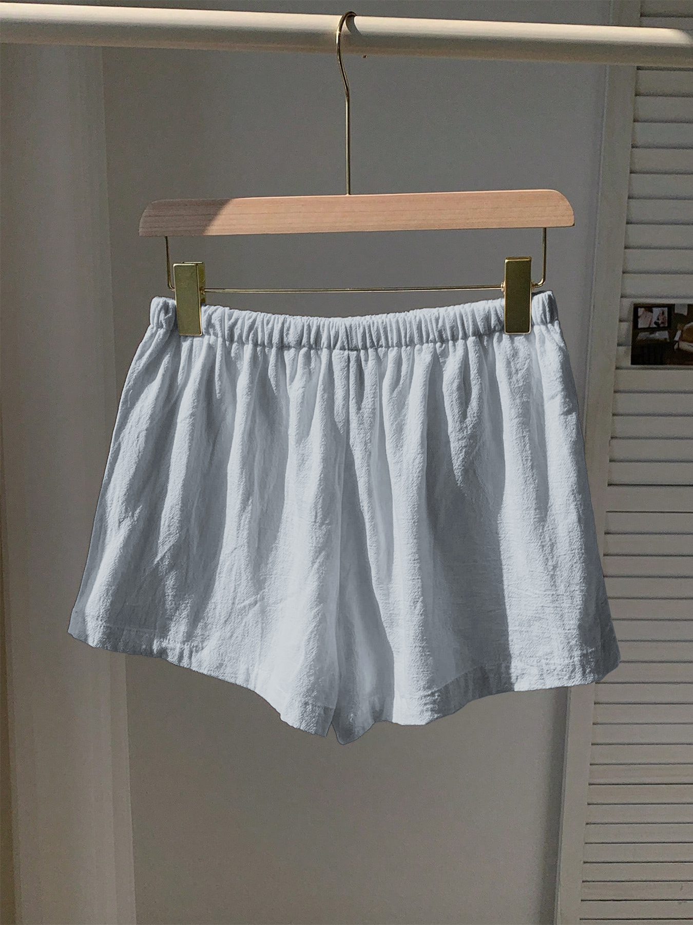 Ladies New Spring Summer Linen - Short Linen Drawstring reseña y precio