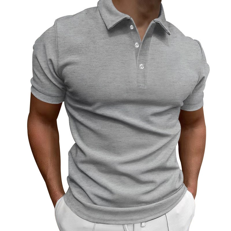 Casual Slim Fit Shirt Short Sl - Polo Shirt Pique reseña y precio