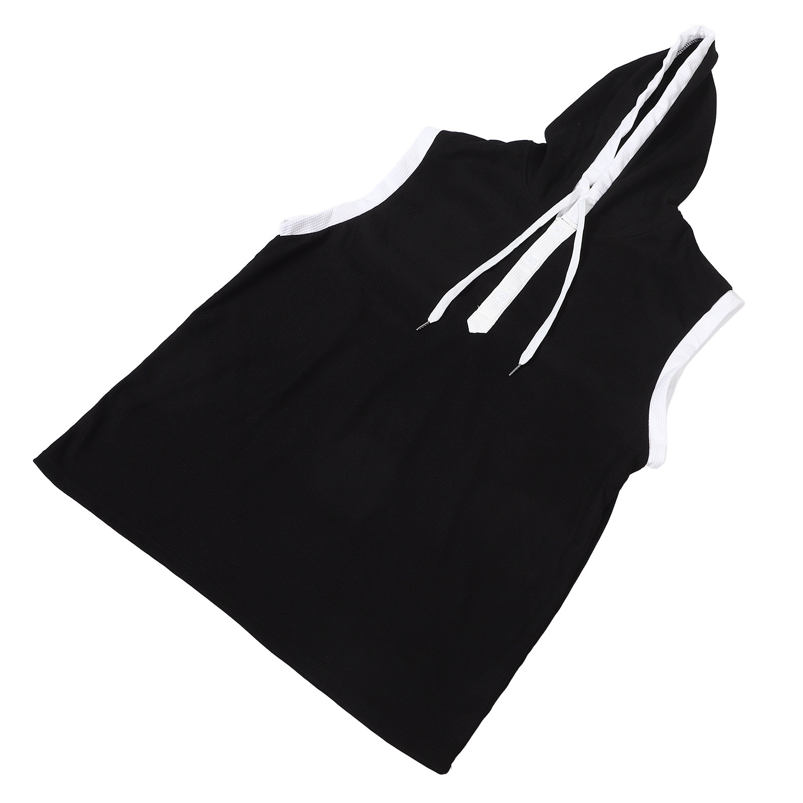 Men Sleeveless Hooded Shirt Mu - Tank Top Muscle reseña y precio