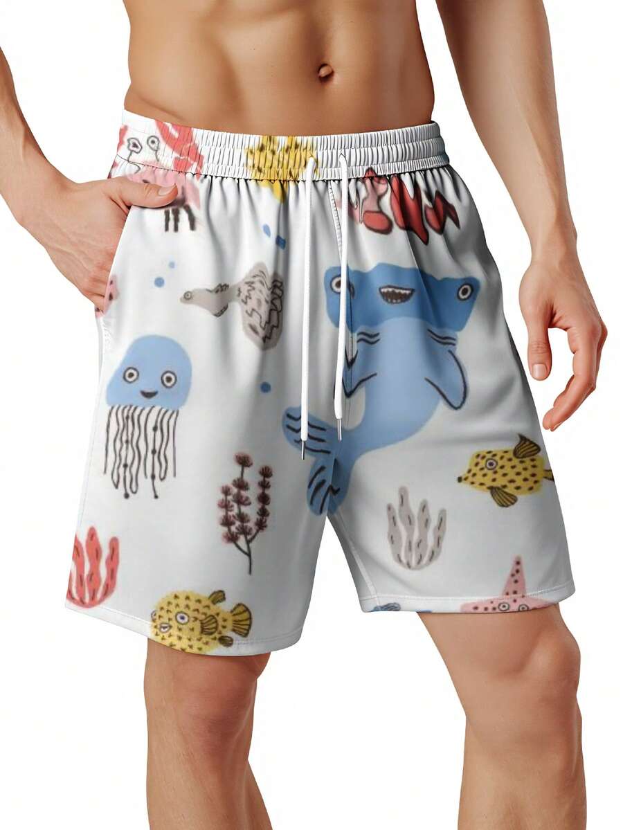 Mens White Quick Dry Swim Trun - Swim Trunk Quick Dry reseña y precio
