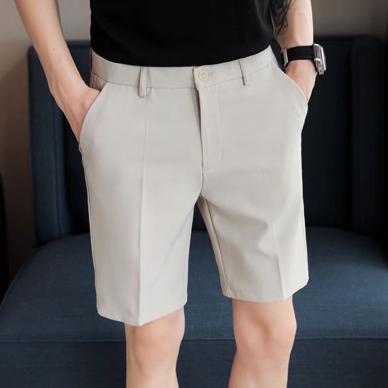 Men's Slim Fit Suit Shorts Sum - Shorts Chino Slim reseña y precio
