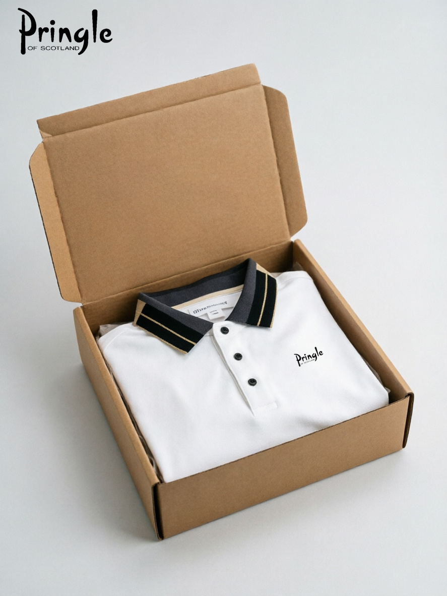 Pringle of Scotland Contrast C - Polo Shirt Pique reseña y precio