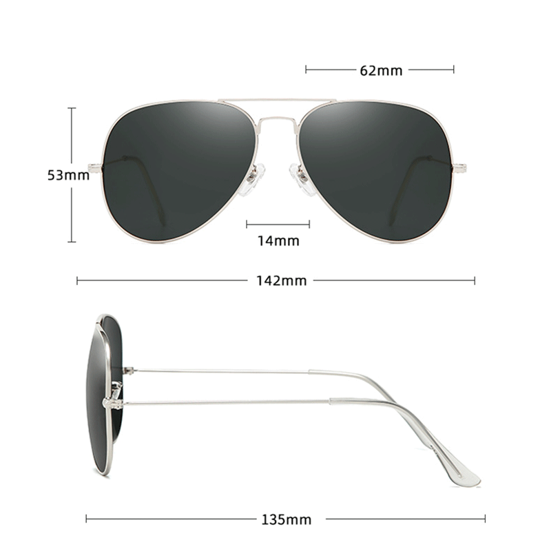 New Fashion Aviation Sunglasse - Sunglasses Aviator Polarized reseña y precio