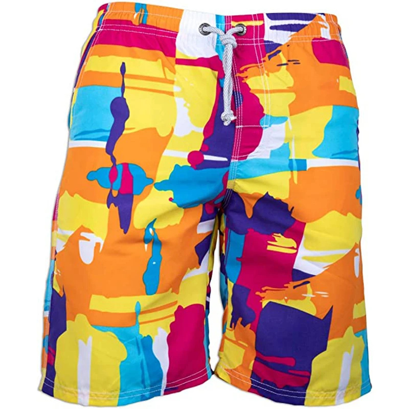 Colorful Ethnic Graphic Beach  - Trunks Board Surf reseña y precio