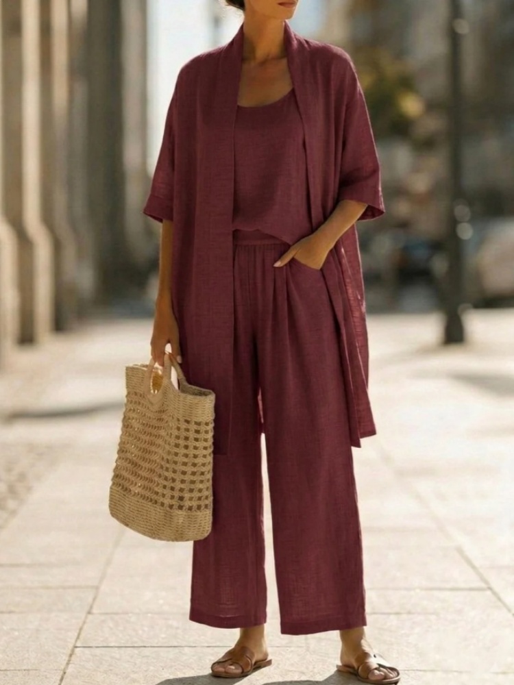 Casual Solid Cotton Linen Loos - Linen Shirt Breathable reseña y precio