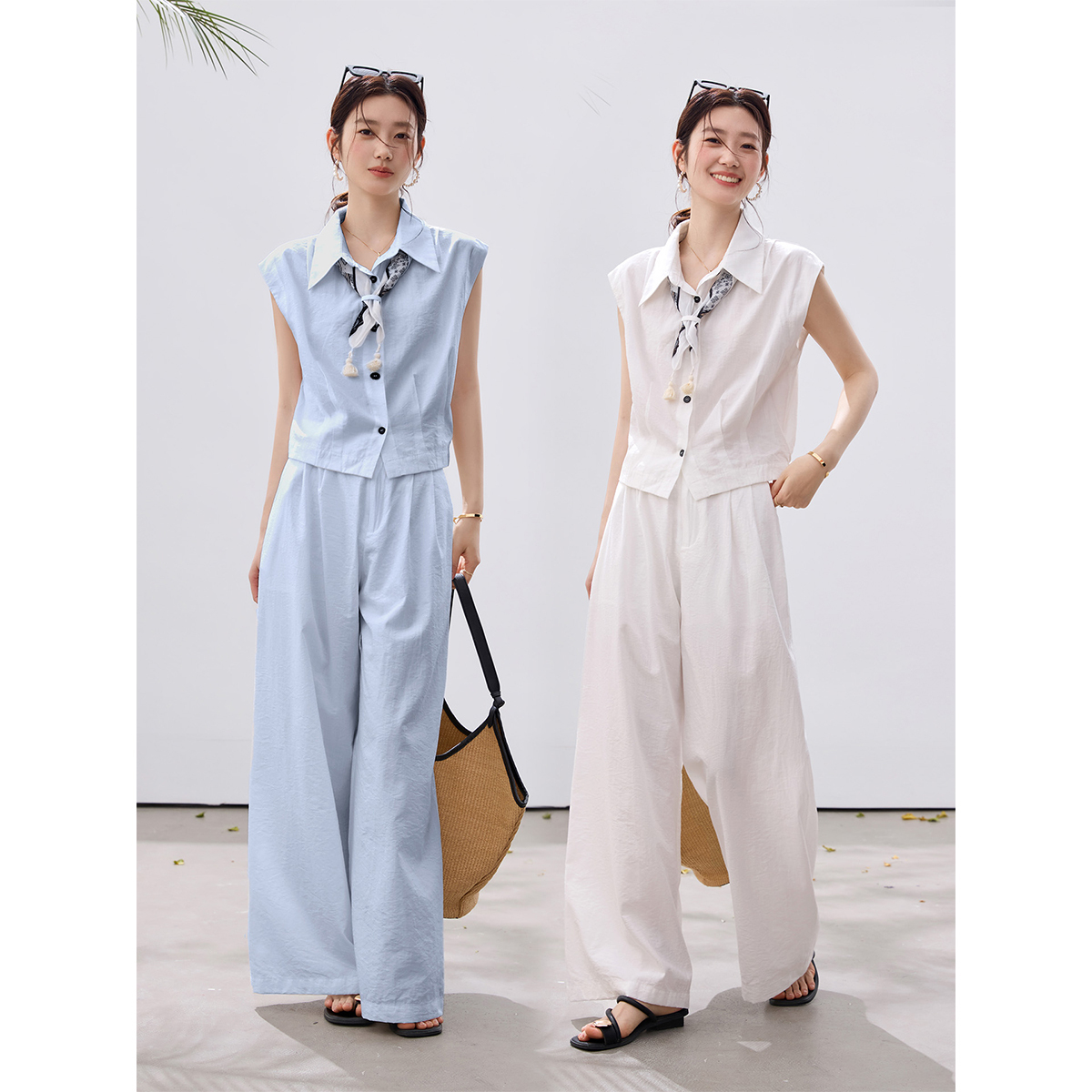 VIMLY Women's Casual Office Tw - Shirt Camp Collar reseña y precio