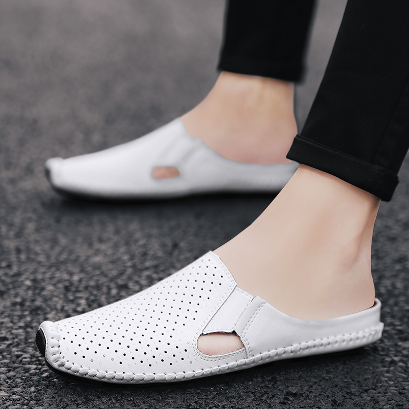 Half Slipper for Men Sandals 2 - Flip Flop Leather Men reseña y precio